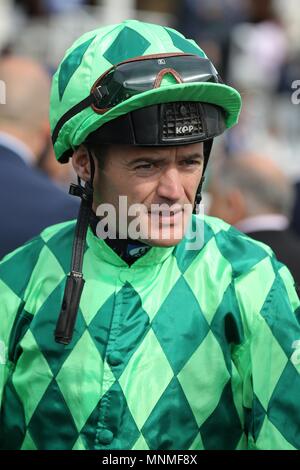 York, Royaume-Uni. 17 mai 2018. David Nolan Festival 2018 Dante Jockey hippodrome de York, l''hippodrome de York, York, Angleterre 17 mai 2018 Allstar Crédit : photo library/Alamy Live News Banque D'Images