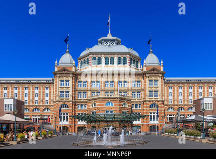 Scheveningen, Pays-Bas - 07 mai, 2018 : vue sur le Grand Hotel Amrath Hotel Kurhaus de Scheveningen Banque D'Images