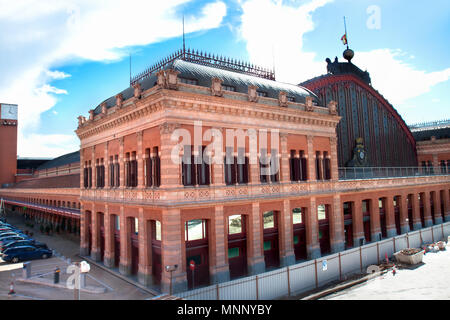 La gare d'Atocha à Madrid, Espagne Banque D'Images