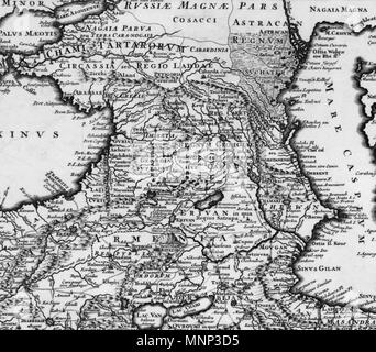 Latina : Regnum persicum, turcicum Imperium en Asie, russorum provinciae ad mare Caspium aliaeque finitimae, regiones, élément Ponti Euxini Caspii, maris, ac persici sinus. . Latina : Regnum persicum, turcicum Imperium en Asie, russorum provinciae ad mare Caspium aliaeque finitimae, regiones, élément Ponti Euxini Caspii, maris, sinus ac persici / fidelissimae delineationes novissimae ac omnia ex variis observationibus lucem edita dans un Reinero et Josua Ottens,... . 18e siècle. 949 Ottens Reinier et Josua. Regnum persicum, turcicum Imperium en Asie, russorum provinciae ad mare Caspium (18e siècle Banque D'Images