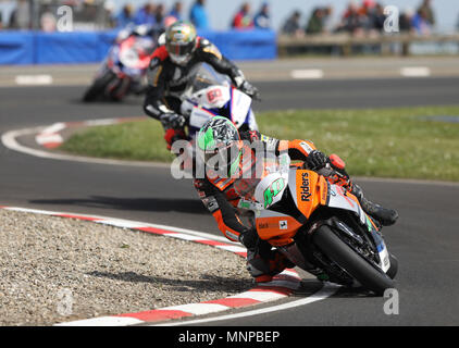 Bushmills, Irlande du Nord. 19 mai, 2018. 200 North West International course de moto de course, le samedi ; Martin Jessopp Riders (motocycles) en action lors de l'ouverture de la course Superbike : Action Crédit Plus Sport/Alamy Live News Banque D'Images