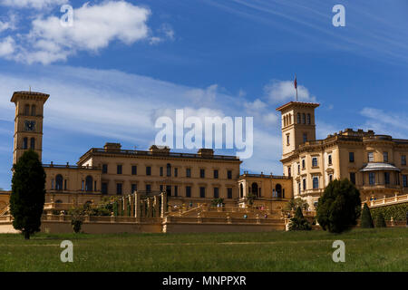 Osborne House, East Cowes (île de Wight), Banque D'Images