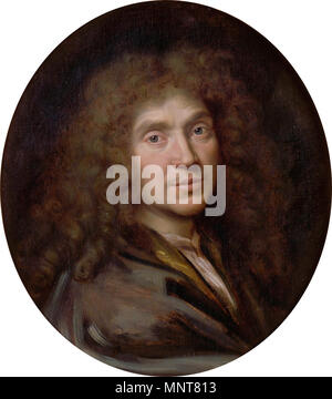 988 Pierre Mignard - Portrait de Jean-Baptiste Poquelin dit Molière (1622-1673) - Google Art Project (rognée) Banque D'Images