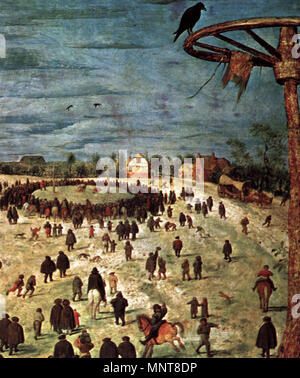 Le Christ portant la croix (détail) 1564. 989 Pieter Bruegel l'ancien - le Christ portant la croix (détail) - WGA3476 Banque D'Images