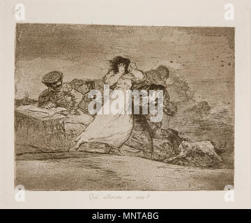 1026 Prado - los Desastres de la guerra - No 65 - Qué fluido es este Banque D'Images