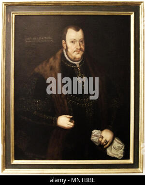 . Anglais : Joachim II Hector de Brandebourg. Deutsch : le prince-électeur Joachim II von Brandenburg. . 1562. Inconnu 720 Joachim II von Brandenburg Banque D'Images