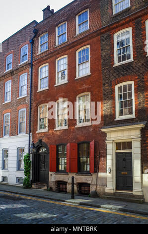 Dennis Severs House Londres Spitalfields préservé une chambre à 18 Huguenot Folgate Street dans l'Est de Londres, où les familles de tisserands de soie vit à partir de 1724 Banque D'Images