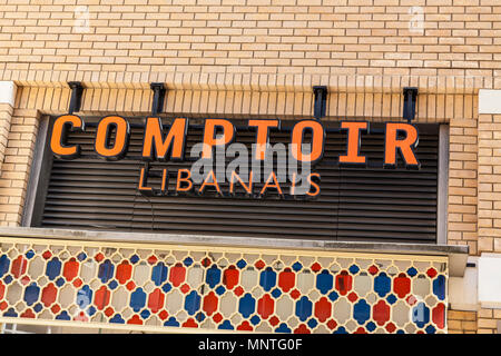 Comptoir libanais, restaurant libanais à Chelsea, Londres Banque D'Images