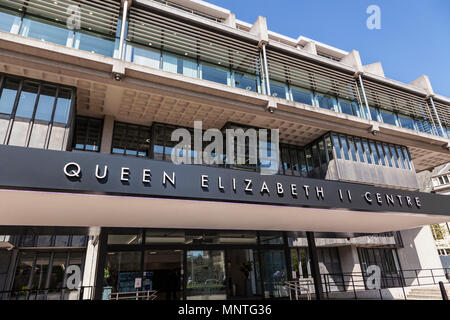 La reine Elizabeth II Centre à Londres Banque D'Images