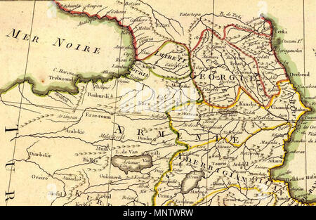 . Anglais : Carte de l'Empire de Perse. Projettee et assujettie aux observations astron. par M. Bonne, hydrographe du roi. A Paris, Chez Lattre, Graveur ordinaire de Monseigr. le Dauphin, rue S. Jacques a la ville de Bordeaux. Avec privilège du Roy. 1787. Arrivet inv. Sculptures &. 1787. Rigobert Bonne (1727-1794) cartographe français Description Date de naissance/décès 6 Octobre 1727 1795 Lieu de naissance/décès Raucourt (Ardennes) lieu de travail Paris Paris contrôle d'autorité : Q721492 : VIAF 39418086 ISNI : 0000 0001 1624 6476 ULAN : 500129572 RCAC : n80069052 NLA : 36405581 1062 Rigober WorldCat Banque D'Images