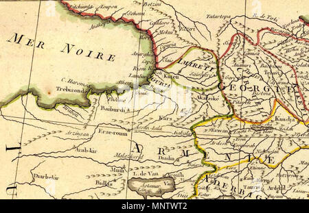 . Anglais : Carte de l'Empire de Perse. Projettee et assujettie aux observations astron. par M. Bonne, hydrographe du roi. A Paris, Chez Lattre, Graveur ordinaire de Monseigr. le Dauphin, rue S. Jacques a la ville de Bordeaux. Avec privilège du Roy. 1787. Arrivet inv. Sculptures &. 1787. Rigobert Bonne (1727-1794) cartographe français Description Date de naissance/décès 6 Octobre 1727 1795 Lieu de naissance/décès Raucourt (Ardennes) lieu de travail Paris Paris contrôle d'autorité : Q721492 : VIAF 39418086 ISNI : 0000 0001 1624 6476 ULAN : 500129572 RCAC : n80069052 NLA : 36405581 1062 Rigober WorldCat Banque D'Images