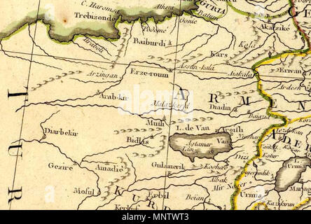 . Anglais : Carte de l'Empire de Perse. Projettee et assujettie aux observations astron. par M. Bonne, hydrographe du roi. A Paris, Chez Lattre, Graveur ordinaire de Monseigr. le Dauphin, rue S. Jacques a la ville de Bordeaux. Avec privilège du Roy. 1787. Arrivet inv. Sculptures &. 1787. Rigobert Bonne (1727-1794) cartographe français Description Date de naissance/décès 6 Octobre 1727 1795 Lieu de naissance/décès Raucourt (Ardennes) lieu de travail Paris Paris contrôle d'autorité : Q721492 : VIAF 39418086 ISNI : 0000 0001 1624 6476 ULAN : 500129572 RCAC : n80069052 NLA : 36405581 1062 Rigober WorldCat Banque D'Images