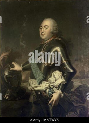 1062 Rioult portrait d'après van Loo représentant Louis Philippe d'Orléans, duc d'Orléans (Versailles) Banque D'Images