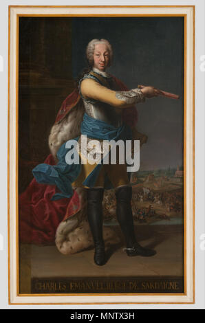 Anglais : Ritratto di Carlo Emanuele III . Anglais : le portrait de Carlo Emanuele III English : restauré par la Fondation du Centre de conservation et de restauration La Venaria . 1700/1799. 1063 Ritratto di Carlo Emanuele III - Google Art Project Banque D'Images