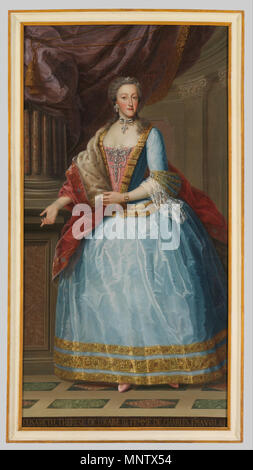 Anglais : Ritratto di Elisabetta di Lorena . Portrait de l'anglais : Elisabetta de Lorena English : restauré par la Fondation du Centre de conservation et de restauration La Venaria . 1700/1799. 1063 Ritratto di Elisabetta di Lorena - Google Art Project Banque D'Images