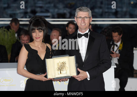 Cannes, France. 19 mai, 2018. 71e Festival du Film de Cannes 2018, une séance de film Palme D'Or des gagnants. Crédit photo : : agence photo indépendante/Alamy Live News Banque D'Images