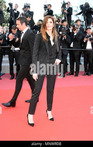 Cannes, France. 19 mai, 2018. CANNES, FRANCE - 19 mai : l'actrice Chiara Mastroianni assiste à la cérémonie de clôture et 'l'homme qui a tué Don Quichotte' au cours de la 71e assemblée annuelle du Festival du Film de Cannes au Palais des Festivals le 19 mai 2018 à Cannes, France. Credit : Frederick Injimbert/ZUMA/Alamy Fil Live News Banque D'Images