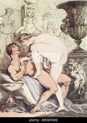 . Thomas ROWLANDSON Thomas ROWLANDSON (1756-1827 ) : Pygmalion moderne. [1] . 1 novembre 2007. Thomas Rowlandson, uploader : Silène 1075 Rowlandson Pygmalion moderne Banque D'Images