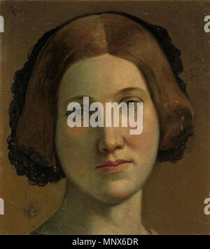 . Portrait of Frau Mosthaff . circa 1855. Moritz von Schwind (1804-1871) Noms alternatifs von Schwind Moritz von Schwind ; Ludwig Description peintre autrichien et enseignant à l'université Date de naissance/Décès 21 Janvier 1804 8 février 1871 Lieu de naissance/décès Vienne Munich Munich emplacement de travail, Karlsruhe, Francfort, Vienne, Wartburg (Eisenach) contrôle d'autorité : Q551901 : VIAF 69054934 ISNI : 0000 0001 0912 5393 ULAN : 500024154 RCAC : n84093601 : WGA, SCHWIND Moritz von Schwind 1106 WorldCat Bildnis Frau Mosthaff Banque D'Images