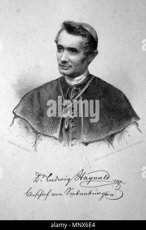 Appareil photo numérique Olympus . Deutsch : Ludwig Haynald (1816-1891), c. Erzbischof Kolocsa, Kardinal, Botaniker. Lithographie von Eduard Kaiser, 1865 . 1865. Eduard Kaiser (1820-1895) 832 Ludwig Haynald Litho 2 Banque D'Images