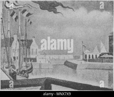 . Anglais : Georges Seurat. Dimanche à Port-en-Bessin. 1888. Huile sur toile. 65 × 81 cm. Otterlo, musée Kröller-Müller. De Theo van Doesburg. Le Meir voordrachten over de nieuwe beeldende kunst. Amsterdam : Maatschappij voor goede en goedkoope lectuur, 1919 : p. 79. English : Georges Seurat. Dimanche à Port-en-Bessin. 1888. Huile sur toile. 65 × 81 cm. Otterlo, musée Kröller-Müller. De Theo van Doesburg. Le Meir voordrachten over de nieuwe beeldende kunst. Amsterdam : Maatschappij voor goede en goedkoope lectuur, 1919 : p. 79. Nederlands : Georges Seurat. Dimanche à Port-en-Bessin. 1888. Olieverf op doe Banque D'Images