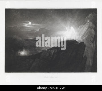 . Les Anges gardant Paradise la nuit. Mezzotinte, plaque : 10 1/8 x 14 in. (25,7 x 35,6 cm) ; feuille : 11 x 14 3/4 in. (27,9 x 37,5 cm). Illustration pour le paradis perdu de John Milton, Livre 4, ligne 866 . 1826. John Martin (1789-1854) Alternative Names John Martin I ; John, je Martin ; J. Martin Martin, peintre et graveur anglais Description Date de naissance/décès 19 Juillet 1789 17 février 1854 Lieu de naissance/décès Haydon Bridge Douglas lieu d'Angleterre Contrôle d'autorité : Q937096 : VIAF 92133015 ISNI : 0000 0000 8164 7113 ULAN : 500023063 RCAC : n50040933 WGA : MARTIN, John WorldCat 733 Banque D'Images