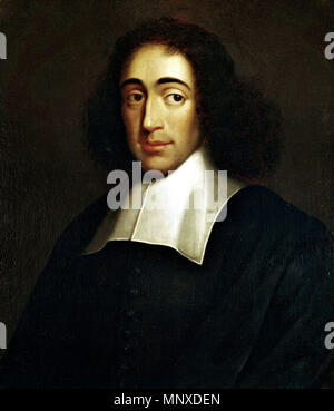 Portrait de Baruch de Spinoza (1632-1677), ca. 1665 vers 1665. 1135 Spinoza Banque D'Images