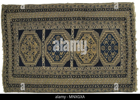 . Anglais : Surakhani tapis, Bakou Azerbaïdjan Groupe de tapis. 19e siècle. 1151 Inconnu Surakhani tapis, tapis d'Azerbaïdjan Bakou de groupe Banque D'Images