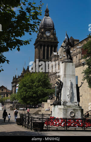 Leeds City War Memorial Banque D'Images