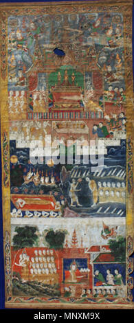 TL.2010.12.29 1167 Thai - Mort de Bouddha, et d'autres événements - Walters 20101229 Banque D'Images