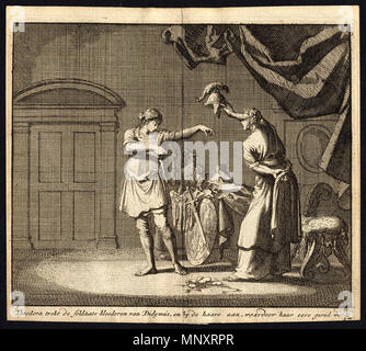 . Anglais : Theodora et Didymus échanger des vêtements dans la maison close - ancien. en 1712. Jan Luyken (1649-1712) Description graveur néerlandais, poète, peintre et écrivain Date de naissance/décès 16 Avril 1649 5 avril 1712 Lieu de naissance/décès Amsterdam Amsterdam période de travail d'environ 1666 jusqu'à 1712 lieu de travail Amsterdam contrôle d'autorité : Q87466 : 9885051 VIAF ISNI : 0000 0001 2276 2741 ULAN : 500000444 RCAC : n80063147 35315708 1185 NLA : WorldCat Theodora et Didyme Banque D'Images