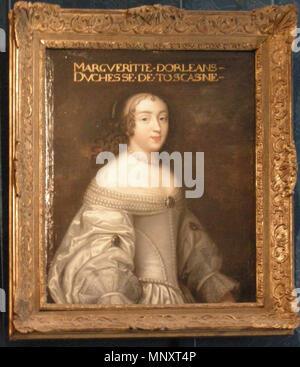 856 Marguerite Louise d'Orléans, future grande-duchesse de Toscane de l'atelier des frères Beaubrun Banque D'Images