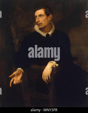 . Italiano : Ritratto di Virginio Cesarini, olio su tela, Ermitage, San Pietroburgo . circa 1622. Anthony Van Dyck (1599-1641) Noms alternatifs Anthony Van Dyck, Anthonie van Dyck Anton van Dijck, Antonis van Deik, Antoon van Dijk, Anthonis van Dyck, Antoine van Dyck, peintre flamand Description dessinateur et graveur Date de naissance/décès 22 mars 1599 9 décembre 1641 Lieu de naissance/décès, London Blackfriars Anvers Anvers lieu de travail (1609-1610, 1615-1620), Londres (1620-mars 1621), Zaventem (1621), Gênes (Octobre 1621-février 1622), Rome (février 1622-juillet 1622), Fl Banque D'Images