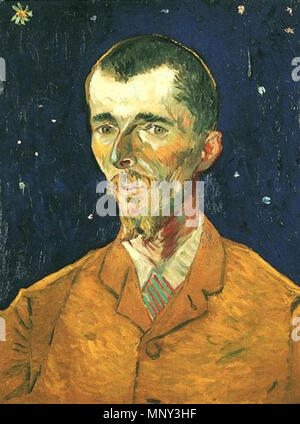 1222 Van Gogh - Portrait d'Eugéne Boch Banque D'Images