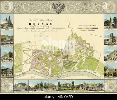. Deutsch : K. K. Polizey-Bezirk Rossau, bestehend aus den Vorstädten Rossau, Thury, Althan, Lichtenthal, und Himmelpfortgrund, nebst Ansichten der vorzüglichsten Gebäude heute : Bezirksteile Gemeindebezirks des Wiener Alsergrund . 1830, ca.. Carl Vasquez Pinos (1798-1861) Noms alternatifs Carl Graf von Vasquez-Pinas Löwenthal cartographe autrichien Description Date de naissance/Décès 12 Janvier 1798 25 juillet 1861 Lieu de naissance/décès Klatovy Budapest, Vienne lieu de travail ? Contrôle d'autorité : Q1040879 : VIAF 77109046 ISNI : 0000 0000 5536 2149 RCAC : pas de2012149181 GND : 118626248 WorldCat Banque D'Images