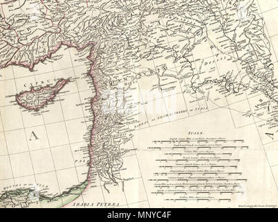 . Anglais : (Composite) d'une carte de la Méditerranée avec les régions voisines et des mers en Europe, en Asie et en Afrique. Par William Faden, géographe du Roi. Londres, imprimé pour Wm. Faden, Charing Cross, 1er mars 1785. 1er mars 1785. William Faden (1749-1836) Noms alternatifs Faden & Jefferys cartographe et éditeur britannique Description Date de naissance/décès vers 1750 21 mars 1836 Lieu de naissance Londres lieu de travail à partir de 1771 : 'géographe au Roi et au Prince of Wales' contrôle d'autorité : Q8008902 : VIAF 12630020 ISNI : 0000 0001 2276 5926 ULAN : 500043295 RCAC : n8 Banque D'Images