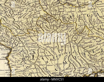 . Anglais : (Composite) d'une carte de la Méditerranée avec les régions voisines et des mers en Europe, en Asie et en Afrique. Par William Faden, géographe du Roi. Londres, imprimé pour Wm. Faden, Charing Cross, 1er mars 1785. 1er mars 1785. William Faden (1749-1836) Noms alternatifs Faden & Jefferys cartographe et éditeur britannique Description Date de naissance/décès vers 1750 21 mars 1836 Lieu de naissance Londres lieu de travail à partir de 1771 : 'géographe au Roi et au Prince of Wales' contrôle d'autorité : Q8008902 : VIAF 12630020 ISNI : 0000 0001 2276 5926 ULAN : 500043295 RCAC : n8 Banque D'Images