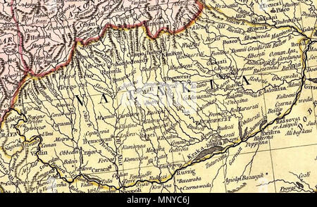 . Anglais : (Composite) d'une carte de la Méditerranée avec les régions voisines et des mers en Europe, en Asie et en Afrique. Par William Faden, géographe du Roi. Londres, imprimé pour Wm. Faden, Charing Cross, 1er mars 1785. 1er mars 1785. William Faden (1749-1836) Noms alternatifs Faden & Jefferys cartographe et éditeur britannique Description Date de naissance/décès vers 1750 21 mars 1836 Lieu de naissance Londres lieu de travail à partir de 1771 : 'géographe au Roi et au Prince of Wales' contrôle d'autorité : Q8008902 : VIAF 12630020 ISNI : 0000 0001 2276 5926 ULAN : 500043295 RCAC : n8 Banque D'Images