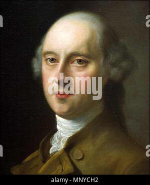 Portrait de William Legge, 2e comte de Dartmouth 1777. 1266 William Legge, 2e comte de Dartmouth Banque D'Images