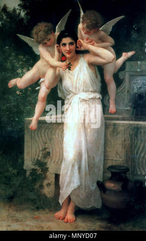 . Anglais : William-Adolphe Bouguereau (1825-1905) - Jeune (1893) . 1893. 1268 William-Adolphe Bouguereau (1825-1905) - Jeune (1893) Banque D'Images