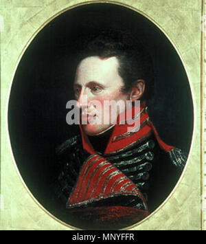 . Portrait du général américain Zebulon Pike et explorer. 1808. Charles Willson Peale (1741-1827) Description American portrait painter Date de naissance/décès 15 Avril 1741 22 février 1827 Lieu de naissance/décès de la paroisse de St Paul, le Maryland Philadelphie lieu de travail Deutsch : North American Conference Ostküste English : côte est de l'Amérique du contrôle d'autorité : Q454945 : VIAF 72190360 ISNI : 0000 0000 8262 3463 ULAN : 500017914 RCAC : n80025860 NLA : 35413732 1282 ZebulonPikeByPeale WorldCat Banque D'Images