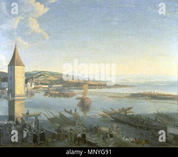 . Sommerbild Jahreszeitenzyklus aus einem. Zürich, Blick von der Kornplatzlände Seeausfluss befestigten zum 75,5 cm x 90 cm Schweizerisches Landesmuseum Zürich, circa 1661 .. Conrad Meyer (1618-1689) Noms alternatifs Konrad Meyer Description peintre suisse Date de naissance/décès 1618 1689 Lieu de naissance/décès Zürich Zürich lieu de travail Süddeutschland, Zürich contrôle d'autorité : Q5162575 : VIAF 30332045 ISNI : 0000 0000 6676 1911 ULAN : 500025131 RCAC : n84160220 35683027 1285 NLA : WorldCat Zurich c1660 de l'été Banque D'Images