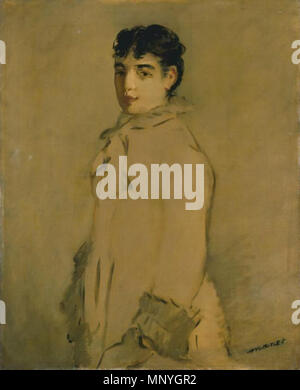 1288 Édouard Manet - Jeune femme en rose (Rosita Mauri) Banque D'Images