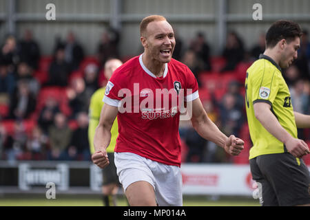 Lois Maynard. Salford City vs Curzon Ashton. Banque D'Images