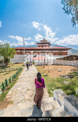 Dzong de Paro Banque D'Images