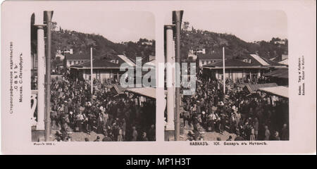 . Anglais : Kutaisi. Marché . 1910. 1153 Inconnu Svet. Caucase. 101. Kutaisi. Market Banque D'Images