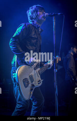 Copenhague, Danemark. 19 mai 2018. La chanteuse, auteur-compositeur et musicien Johnny Marr effectue un concert live à Vega à Copenhague. (Photo crédit : Gonzales Photo - Thomas Rasmussen). Gonzales : Crédit Photo/Alamy Live News Banque D'Images