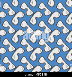 Les lunettes de ski d'hiver différents motif transparent Banque D'Images