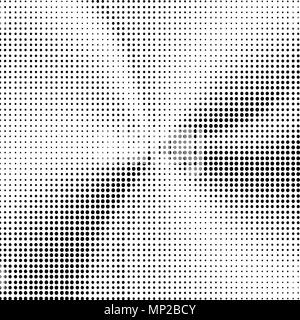 Arrière-plan de demi-teintes. Texture abstrait en pointillés Banque D'Images