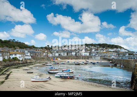 Port Mousehole à Cornwall. Banque D'Images